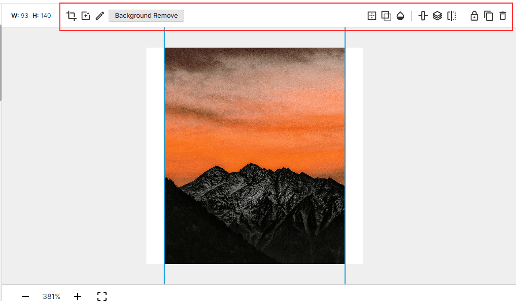 Pixelied editor screenshot