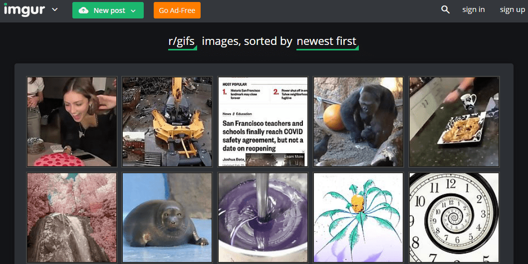 Imgur-GIFs