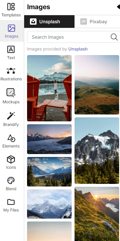 Pixelied Editor Elements Options